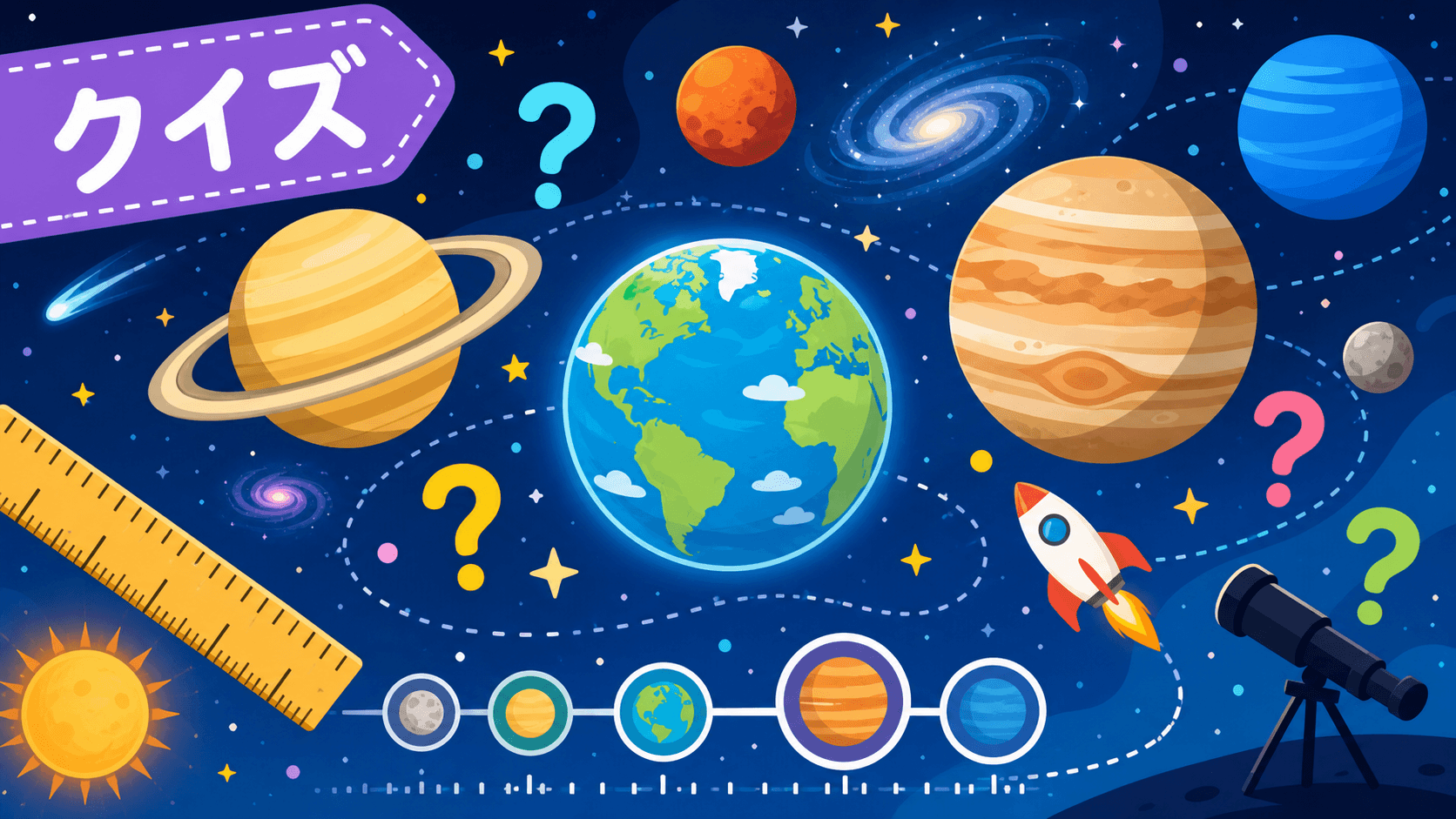 宇宙スケール感覚クイズ のサムネイル