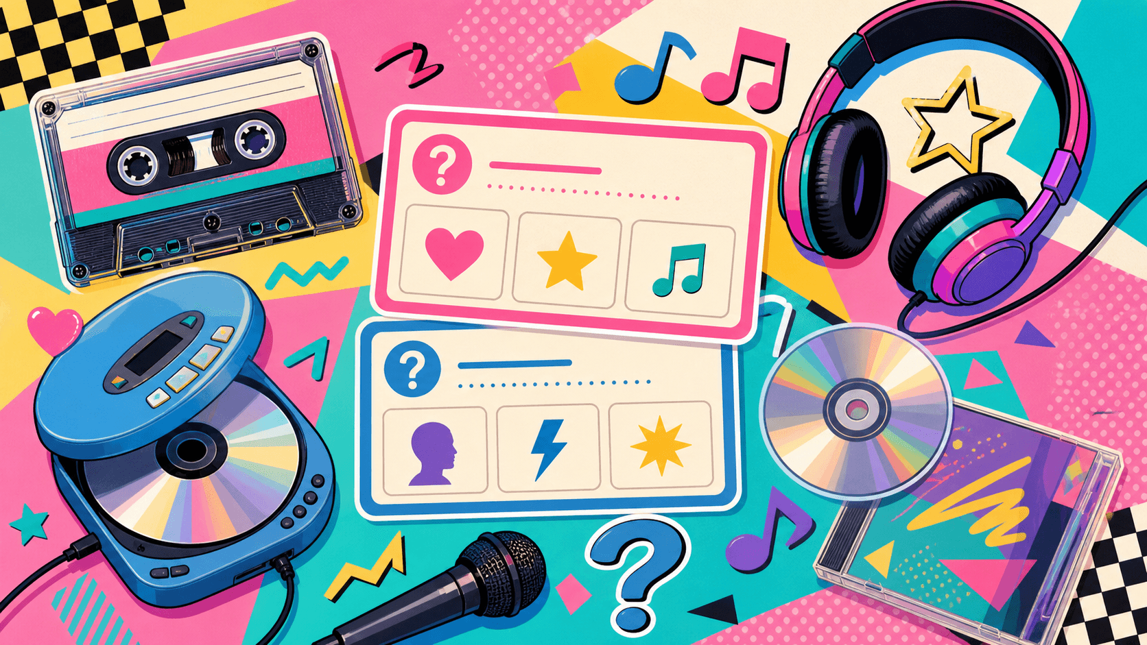 90年代J-POPヒット文化クイズ のサムネイル
