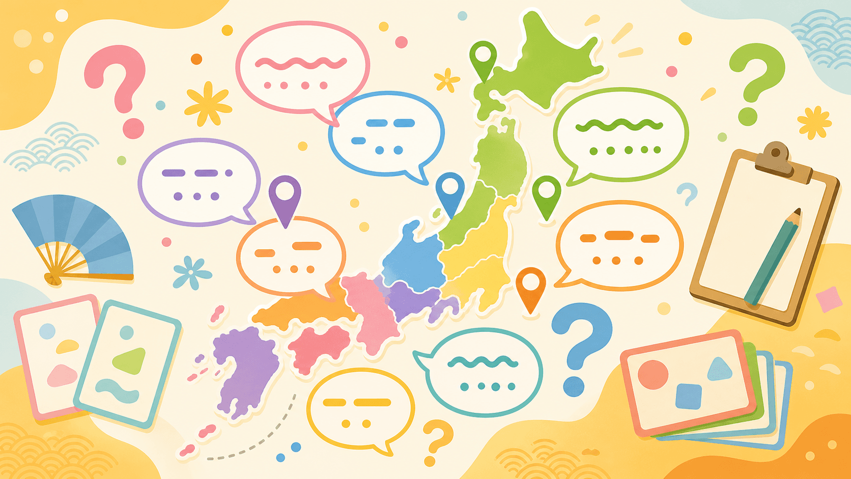 方言クイズ のサムネイル
