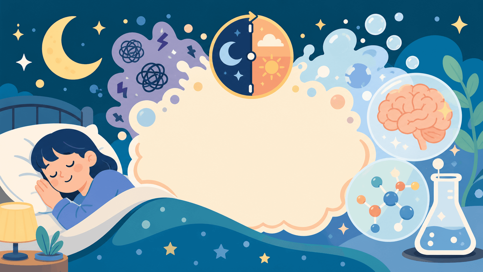 ストレスと睡眠の科学クイズ のサムネイル