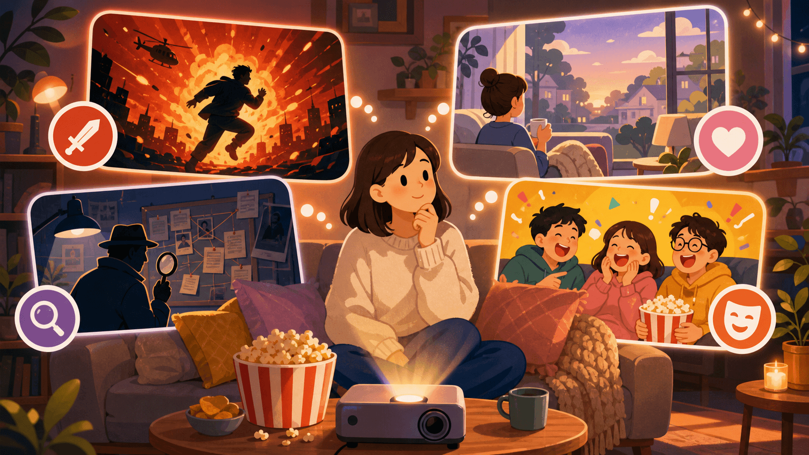 今夜観たい作品ジャンル診断 のサムネイル